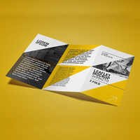 Impression offset de livrets, dépliants, brochures et prospectus personnalisés en gros avec laminage de film pliable