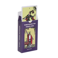 Prise en charge de la personnalisation du jeu de cartes, prix d'usine, couleur avant et arrière, Service d'impression de cartes de Tarot personnalisées