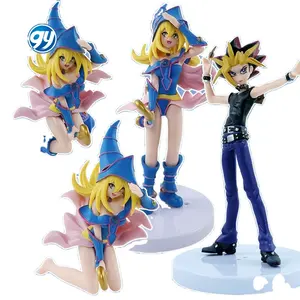 Anime Yu-Gi-Oh! Figuras do jogo Muto Black Magician Maiden Mana modelo bonecas móveis