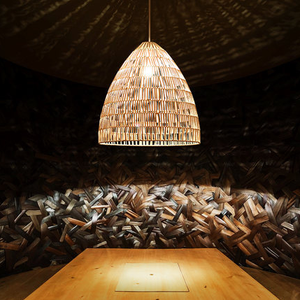 Lampes suspendues en rotin moderne, nouveau Style chinois, pour salon, chambre à coucher, <span class=keywords><strong>salle</strong></span> à <span class=keywords><strong>manger</strong></span>, Loft, décor, <span class=keywords><strong>Luminaire</strong></span> suspendu - Product Image 1