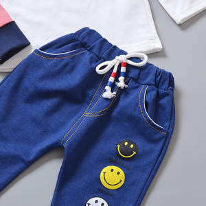 Ensemble 3 Pièces Vêtements Enfants Garçons : Manteau, T-shirt Manches Longues et Pantalon – Collection Printemps-Automne – Tenue de Sport Tendance - Product Image 5