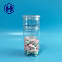 Pot en plastique PET de qualité alimentaire sans BPA, anti-fuite, avec couvercle à vis pour biscuits, gelée, aliments pour bébés, chocolat, collations (diamètre de l'ouverture 62 mm, 117 mm)