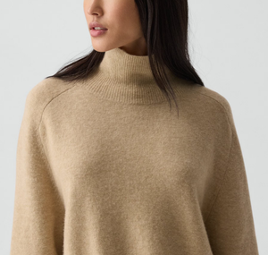 <span class=keywords><strong>Pull</strong></span> en laine tricoté à col roulé pour femmes, personnalisé, en gros, 2026, <span class=keywords><strong>chaud</strong></span>, décontracté, manches longues - Product Image 3