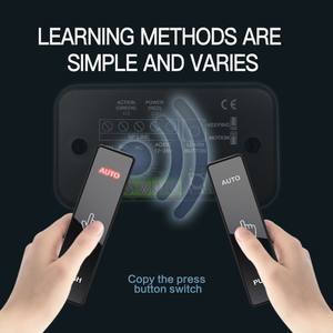 Yoursensor YS407S-BM/WM EXIT 스위치 무선 푸시 버튼 자동문 개폐기용 447.6Hz 433.92Hz - Product Image 2