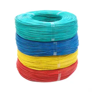 Cao hiệu quả điện áp thấp đỏ trắng vàng 10 12 14 16 18 20 22 24 26 28 30 AWG ô tô cáp điện ul1007 dây