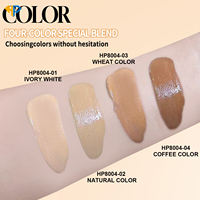 Crème BB hydratante longue durée, résistante à l'eau, anti-brillance, avec SPF 50, faible MOQ, marque privée, fond de teint liquide couvrant, OEM