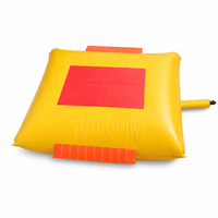 Coussin d'air gonflable de sauvetage incendie, résistant à l'usure, pour évacuation d'urgence en hauteur, matelas pneumatique pour les pompiers et les secours en immeubles de grande hauteur