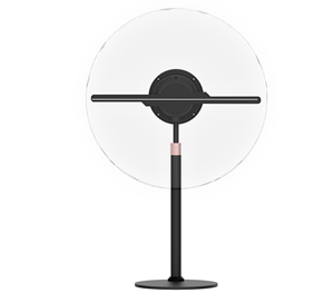 Mini LED Fan <strong>with</strong> <strong>3D</strong> Hologram <strong>Projector</strong> Rotating Animated Advertising Equipment Includes Frame Stand - Product Image 6