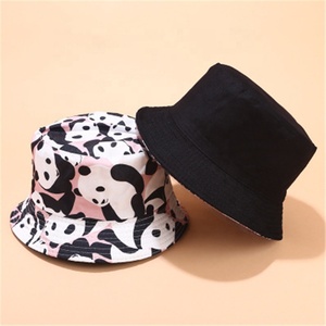 Panda NZ Reversible <span class=keywords><strong>Bucket</strong></span> cap biểu tượng tùy chỉnh in lụa ngư dân <span class=keywords><strong>hat</strong></span> cho nam giới phụ nữ Úc UK USA Canada pháp quà lưu niệm - Product Image 2