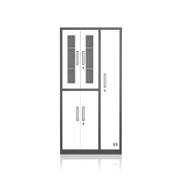 Usine Hot Démonter Bureau Atelier Tôle 2 portes Classeur Diviseurs Armoire De Stockage Armoire En Métal Usine