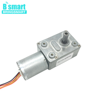 Moteur à engrenages réducteurs BRINGSMART SRY-2430 1-160 tr/min, moteur BLDC autobloquant réversible, moteur à engrenages sans balais 24v 12v, moteur CC à vis sans fin