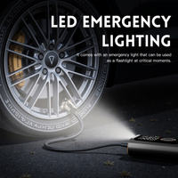 Portable Intelligent Car Air Pump Wireless Digital Display Multifunctional ABS Material Tire Pressure Monitor Fast Inflate Tire