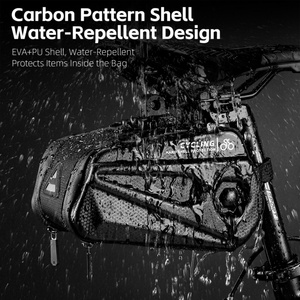 WEST BIKING Große Kapazität 2,6L Hartschalen-Fahrrad-Satteltasche Verstellbare Halterung Wasserdichte Fahrradtasche Fahrradzubehör - Product Image 3