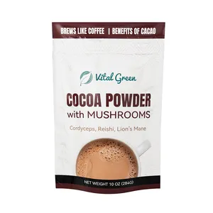 Nouveau produit poudre de chocolat chaud avec prémélange instantané poudre de cacao cru naturel biologique poudre de cacao poudre de fève de cacao 25Kg