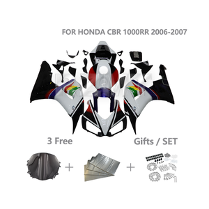 Kit de Carenado Personalizado para Motocicleta HONDA CBR1000RR 2006 2007, Juego de Piezas de Carrocería de Inyección ABS H1007-108a - Product Image 1
