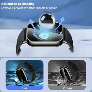 Pour Xiaomi Smart Band 9 Active Smartwatch Film de protection d'écran en verre trempé résistant aux rayures sans bulles - Product Image 4