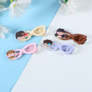 Acrylic vui vẻ & quirky Duckbill Sunglasses Clip tùy chỉnh Clip tóc cho Side bangs cho khuyến mại Nguồn cung cấp bên - Product Image 1