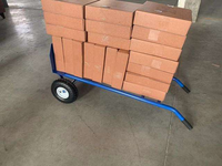 Chariot à main robuste en acier de 600 lb avec cadre fermé, conception réglable, option OEM, garantie 1 an pour les outils