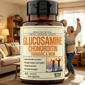 Capsules de Glucosamine Chondroïtine MSM Curcuma <span class=keywords><strong>Boswellia</strong></span> pour le soutien articulaire, soulagement de la douleur et flexibilité, pour adultes, sans OGM, sans gluten - Product Image 6