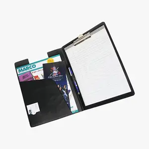 Custom Clipboard Folder A4 Size Thickness PP Or Pvc Plastic Storage Foldable Clipboard With Logo