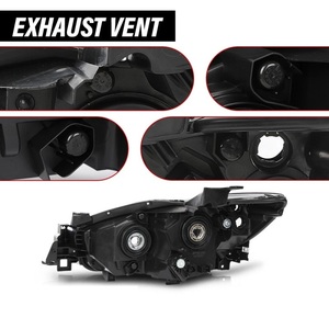 Faro delantero de carcasa negra versión de EE. UU., faro halógeno para <span class=keywords><strong>Mazda</strong></span> 2013-2016 - Product Image 4