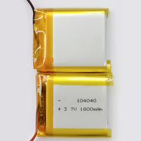 Batterie à semi-conducteurs 104040-1800mAh pour lampe anti-moustiques et surveillance de sécurité avec 500 cycles
