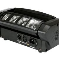 Mini projecteur LED portable effet araignée avec contrôle sonore pour événements, location, DJ, bar et éclairage KTV