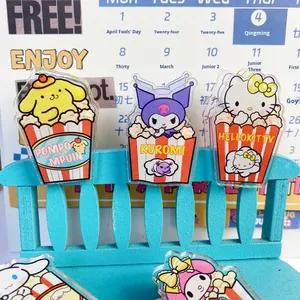 Cho Sanrio dễ thương phim hoạt hình trang trí bỏng ngô <span class=keywords><strong>Clip</strong></span> Acrylic PP Lưu ý niêm phong Ins sinh viên <span class=keywords><strong>Clip</strong></span> làm bằng nhựa bền - Product Image 2