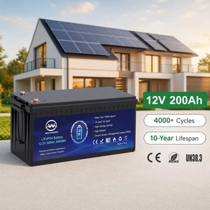 <span class=keywords><strong>Batterie</strong></span> Lifepo4 12,8 V 200 Ah, pack de batteries rechargeables à cycle profond, <span class=keywords><strong>batterie</strong></span> au lithium pour lave-auto portables - Product Image 4