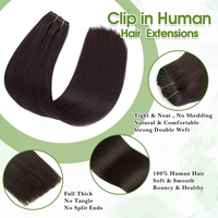 Extensions de cheveux naturels russes à bandes adhésives, aspect vierge, cuticules intactes, invisibles, sans couture, double épaisseur, nouvelle arrivée