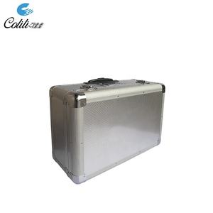 Maleta <span class=keywords><strong>de</strong></span> aluminio <span class=keywords><strong>de</strong></span> peluquero <span class=keywords><strong>de</strong></span> oficina y viaje OEM con estuche <span class=keywords><strong>de</strong></span> mano con carrito - Product Image 2