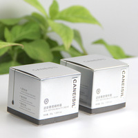 Boîtes d'emballage cosmétiques pour soins de la peau et maquillage, en matériaux recyclés, avec gaufrage de logo personnalisé, pelliculage mat, pour crème et parfum, en carton ondulé