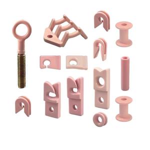 מדריך חוט קרמי במהירות גבוהה עבור מכונות טקסטיל סריגה כולל וו חוטי חיישן וו חוצה מדריך פלסטיק - Product Image 1