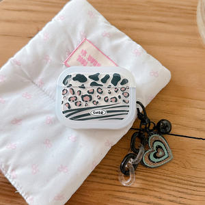 Женский защитный чехол из ТПУ с леопардовым принтом для 4-го поколения для AirPods Pro 2/2-го поколения противоударный чехол для наушников - Product Image 4