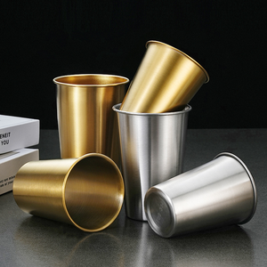 8oz 12oz 16oz Tasses à vin en acier inoxydable 304 sans BPA, saines et incassables avec logo <span class=keywords><strong>personnalisé</strong></span> - Product Image 1