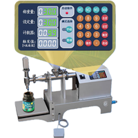 Machine de remplissage d'eau minérale en bouteille de verre, machine de remplissage d'eau semi-automatique