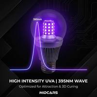 Ampoule LED UV Blacklight DC 12V-85V, éclairage à 360 degrés pour camping-car, fête fluo, détection industrielle, polymérisation