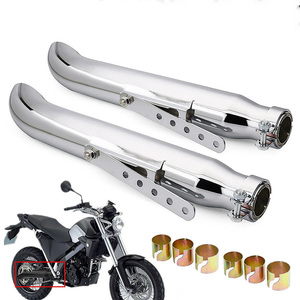 Pièces d'échappement pour moto, divers silencieux rétro, accessoires pour <span class=keywords><strong>Harley</strong></span> Davidson 883 Sportster 1200 <span class=keywords><strong>Scrambler</strong></span> - Product Image 3