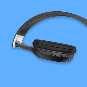 Kskusiga หูฟังไร้สายแบบสวมศีรษะชุดหูฟังสเตอริโอเสียงรอบทิศทางแบบพกพา - Product Image 5