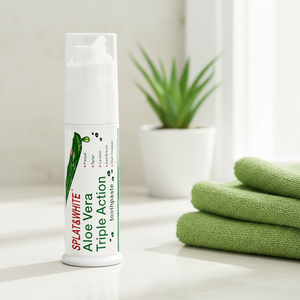 <span class=keywords><strong>Dentifrice</strong></span> 120g aux herbes blanchissantes, haleine fraîche, pour dents sensibles, doux, à l'aloe vera et menthe, triple <span class=keywords><strong>action</strong></span>, au <span class=keywords><strong>charbon</strong></span> actif, pour usage domestique - Product Image 2