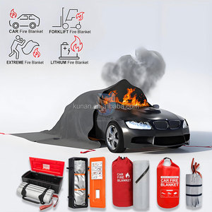 Manta Ignífuga para Vehículos Eléctricos en Buques RoRo, Manta Térmica de Contención de Incendios para Baterías de Litio de Automóviles Durante el Transporte Marítimo - Product Image 2