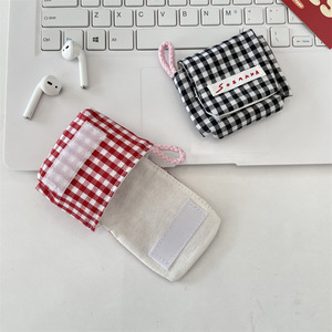 Nueva Bolsa de Almacenamiento para Auriculares <span class=keywords><strong>Mini</strong></span>, Estuche Multifuncional de Poliéster para Audífonos, Llavero, Cartera Pequeña Portátil - Product Image 3
