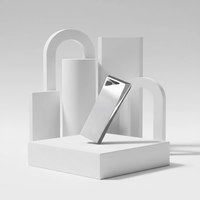 Clé USB en métal personnalisée avec logo |   Clé USB 2.0 non cryptée en alliage de zinc 8-128 Go, garantie 2 ans, PD190 - Cadeau d'entreprise idéal