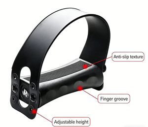 PROIRON Vélo d'exercice compact pour la maison et le bureau, entraîneur de jambes et de bras, pédalier de bureau, renforceur <span class=keywords><strong>musculaire</strong></span> assis, vélo stationnaire portable - Product Image 4