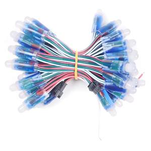 Tira de Luces LED Inteligentes RGB <span class=keywords><strong>WS2811</strong></span> de Alta Calidad, 50 Piezas, Control por Voz, <span class=keywords><strong>5</strong></span> Metros, 6000K, para Iluminación Decorativa, 12V/5V - Product Image 2