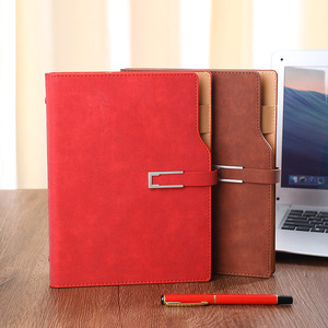 Cuaderno de Negocios Personalizado A5 con Tapa Dura de Cuero, Sublimable, Set de Regalo Empresarial con Bolígrafo - Product Image 2