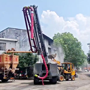 2025 Baumaschinen Raupenbetonpumpe Selbstladender Betonmischer Mobiler Betonmischer mit Pumpe - Product Image 3