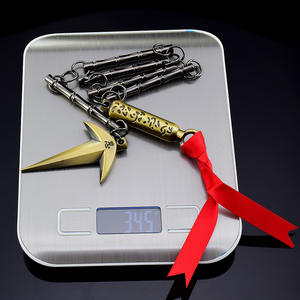 <span class=keywords><strong>Hokage</strong></span> โมเดลอาวุธนินจารุ่นที่สี่, ยานอะนิเมะ kunai จากเรื่อง <span class=keywords><strong>Hokage</strong></span> Flying Thunder GAIN 345g โมเดลอาวุธโลหะห้าส่วน - Product Image 6