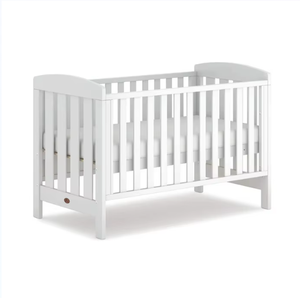 Cuna Moderna Europea de Madera Blanca para Bebés y Niños con Estructura de Madera Maciza Resistente para Dormitorio y Sala de Estar - Product Image 5