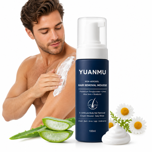 Spray dépilatoire pour hommes, sans rasage, indolore, pour poitrine, dos, jambes, bras, aisselles, crème dépilatoire rapide pour le corps - Product Image 1